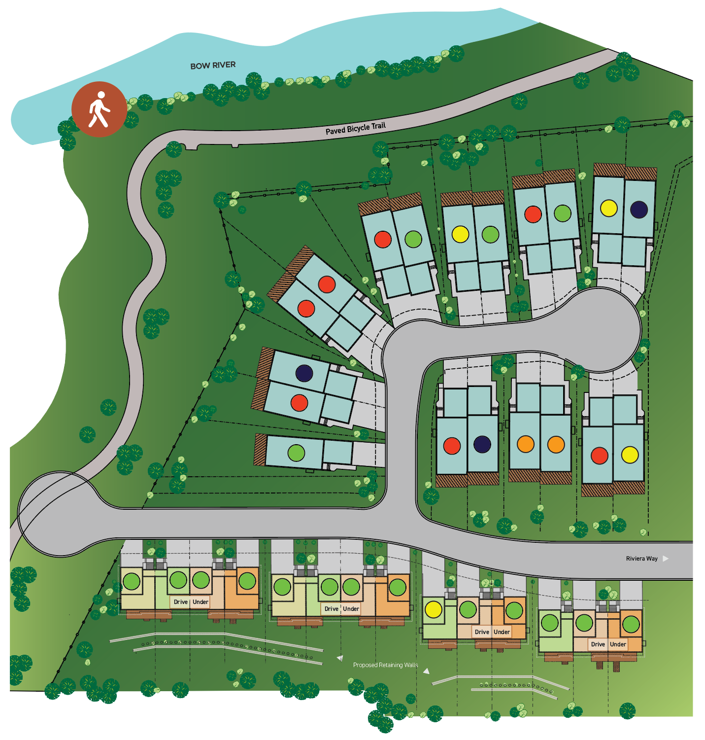 River Pointe Villas Map